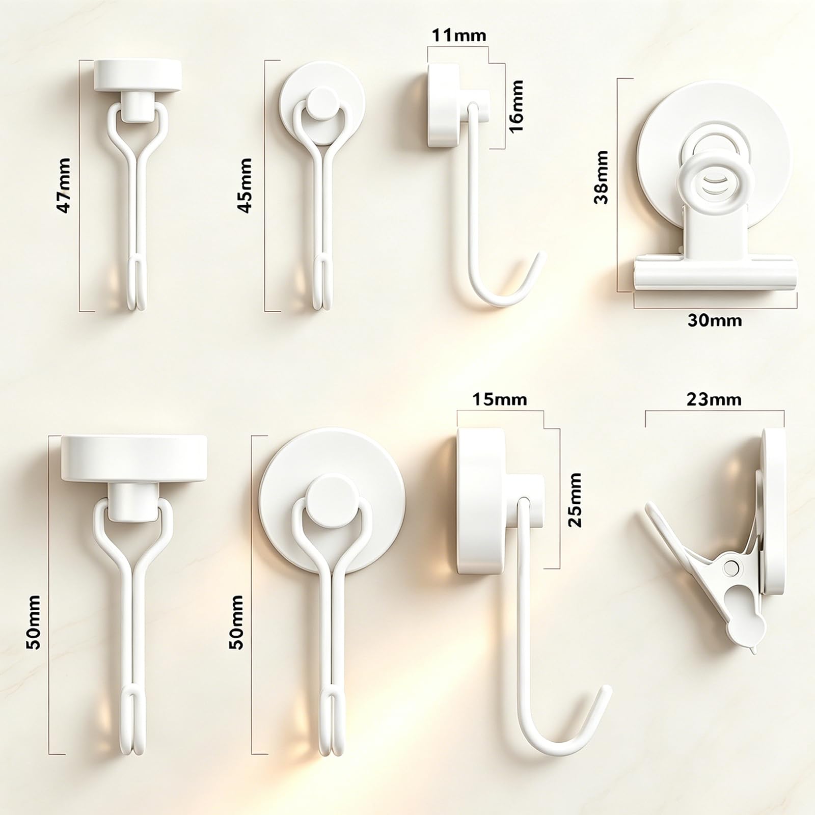Magnetic Hooks & Clips Set image 15