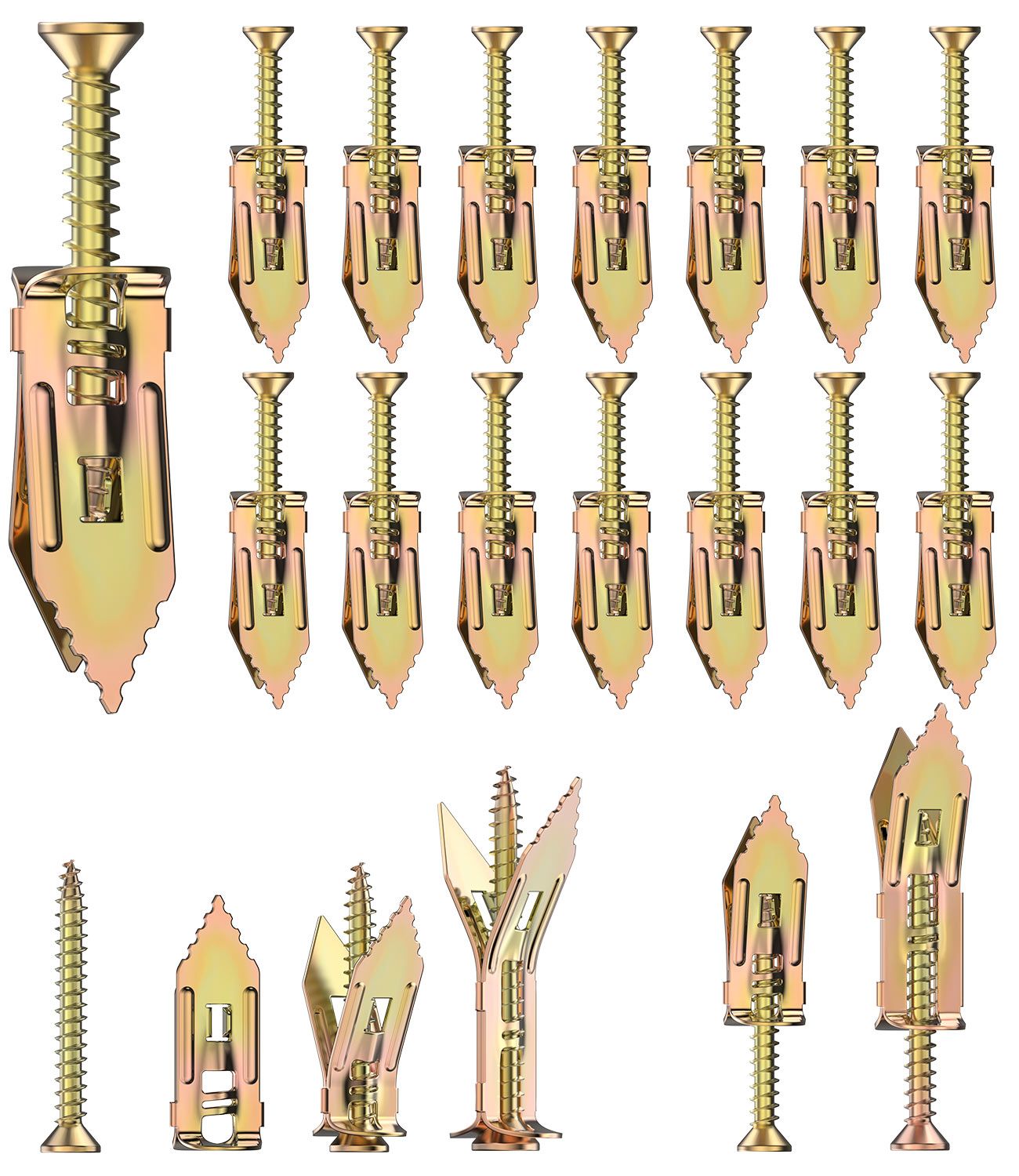 Plasterboard Fixings – Gold
